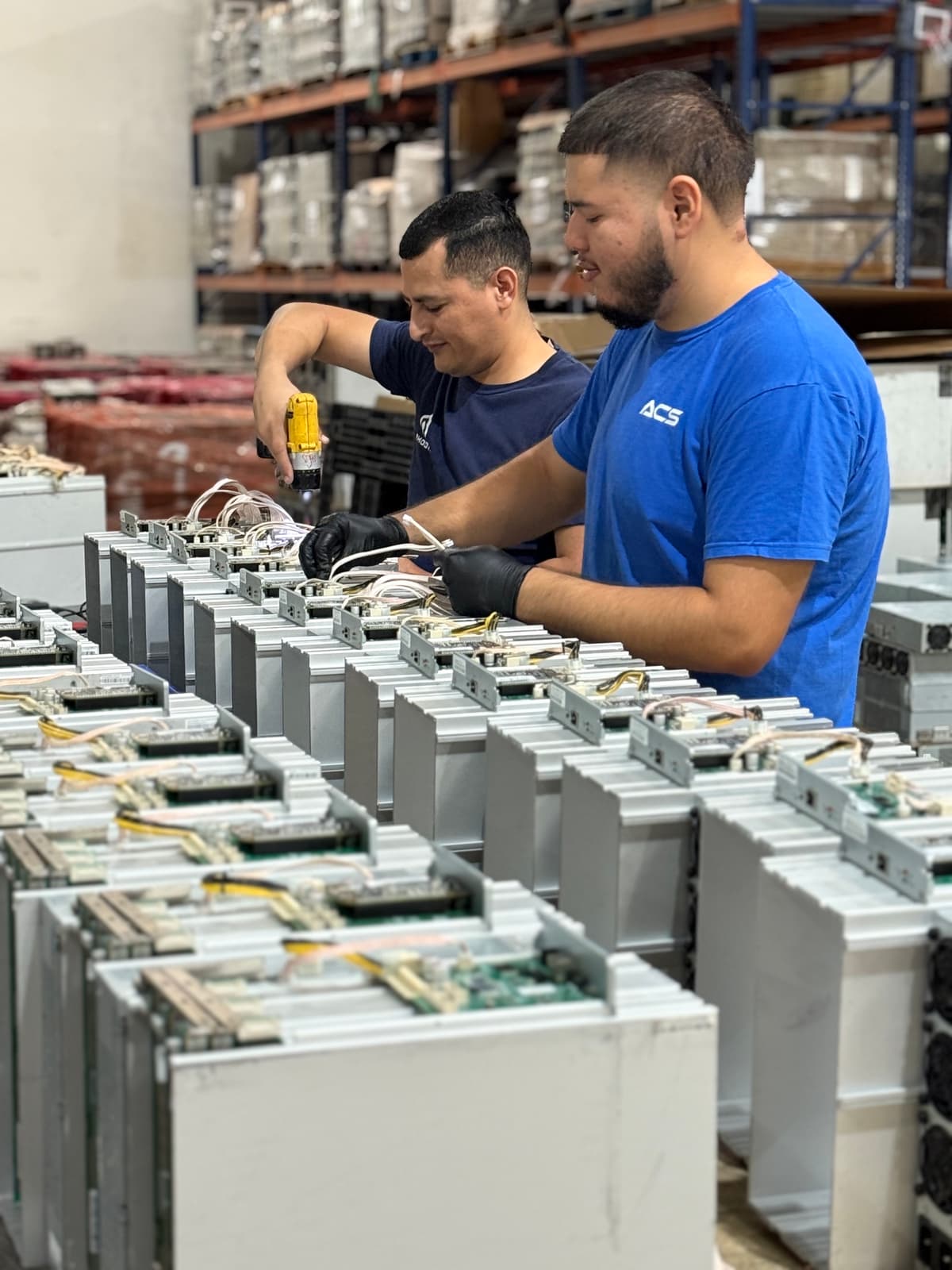 Professional immersion to air conversion process