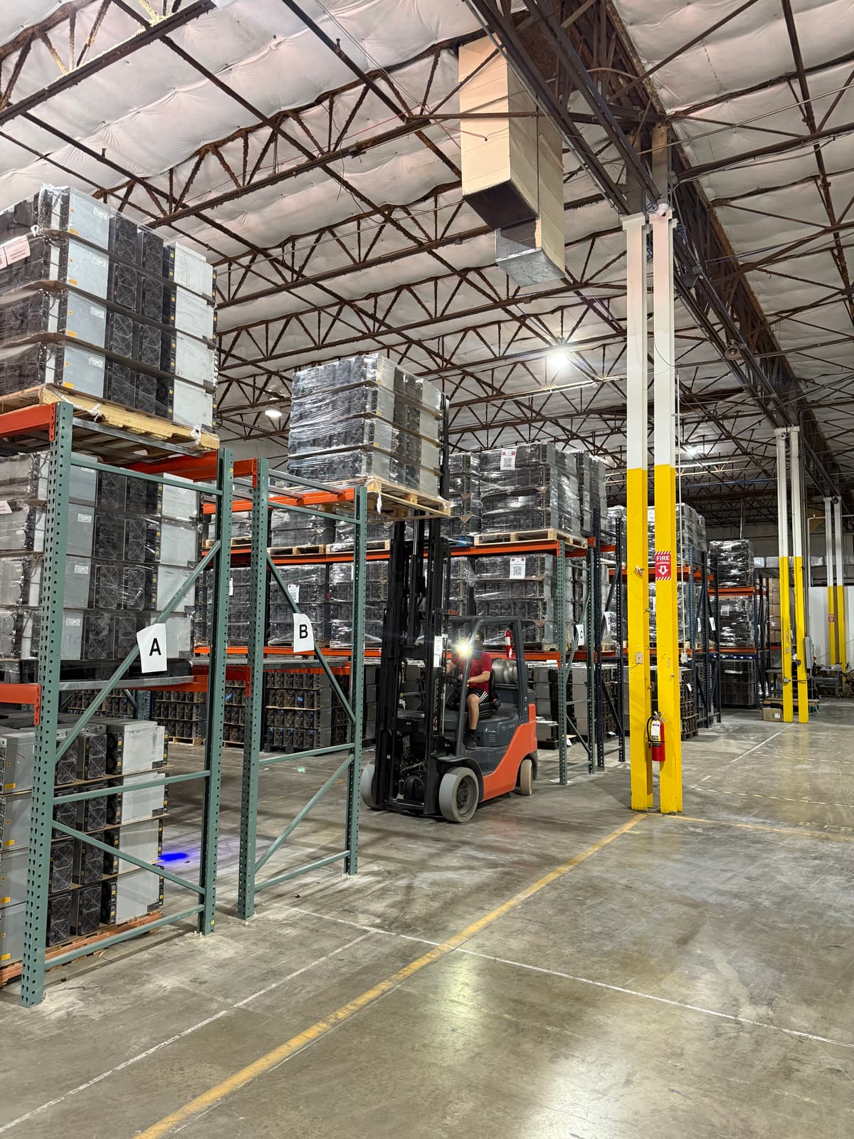 Professional warehousing facility